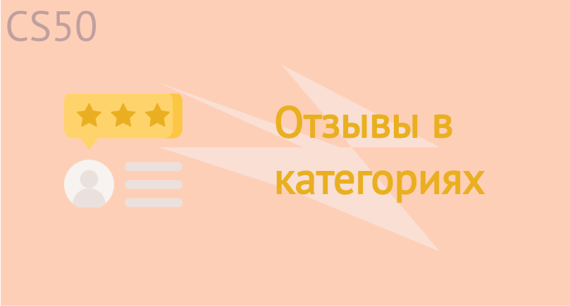 Отзывы в категориях Отзывы в категориях