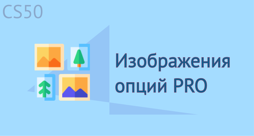 Изображения опций PRO