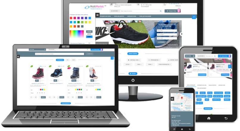Multi Market 3.0 Filter — многомодульный с фильтром адаптивный шаблон 3.0